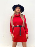 Maxi maglione rosso - R.a. Boutique 