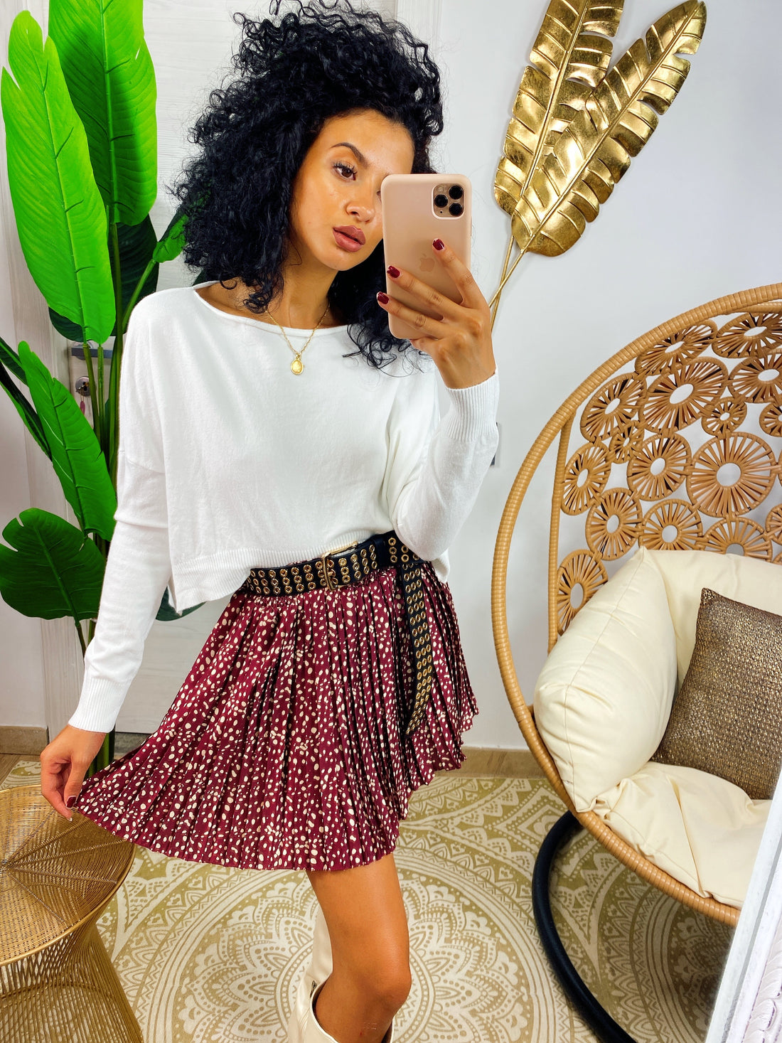 Maglioncino semplice più corto davanti - R.a. Boutique 