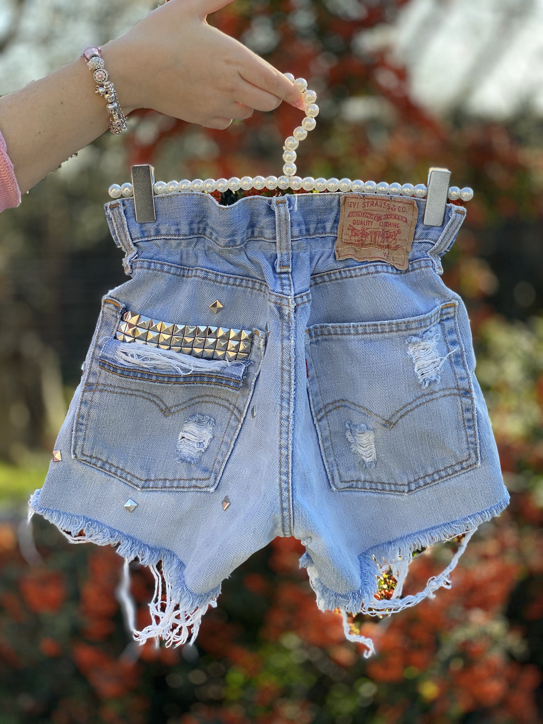 Jeans Vintage con borchie - R.a. Boutique 