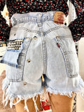 Jeans Vintage con Borchie chiaro - R.a. Boutique 