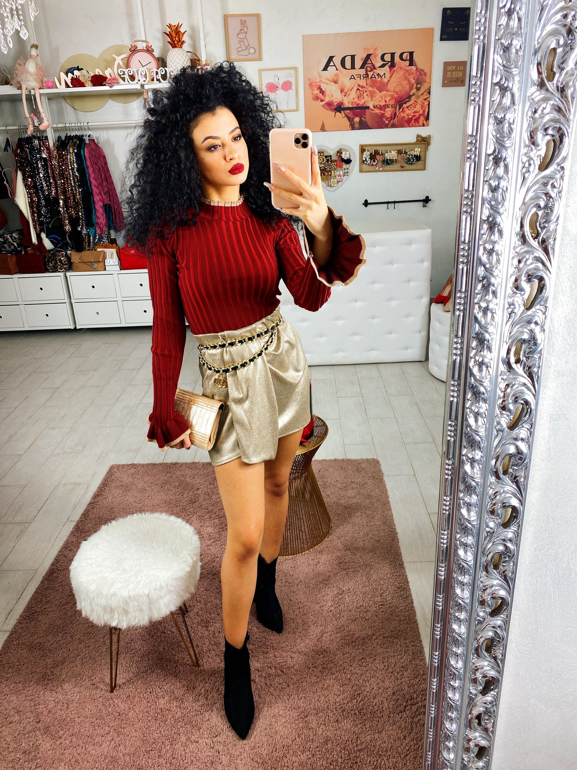 Maglioncino bicolore con Rouge - R.a. Boutique 