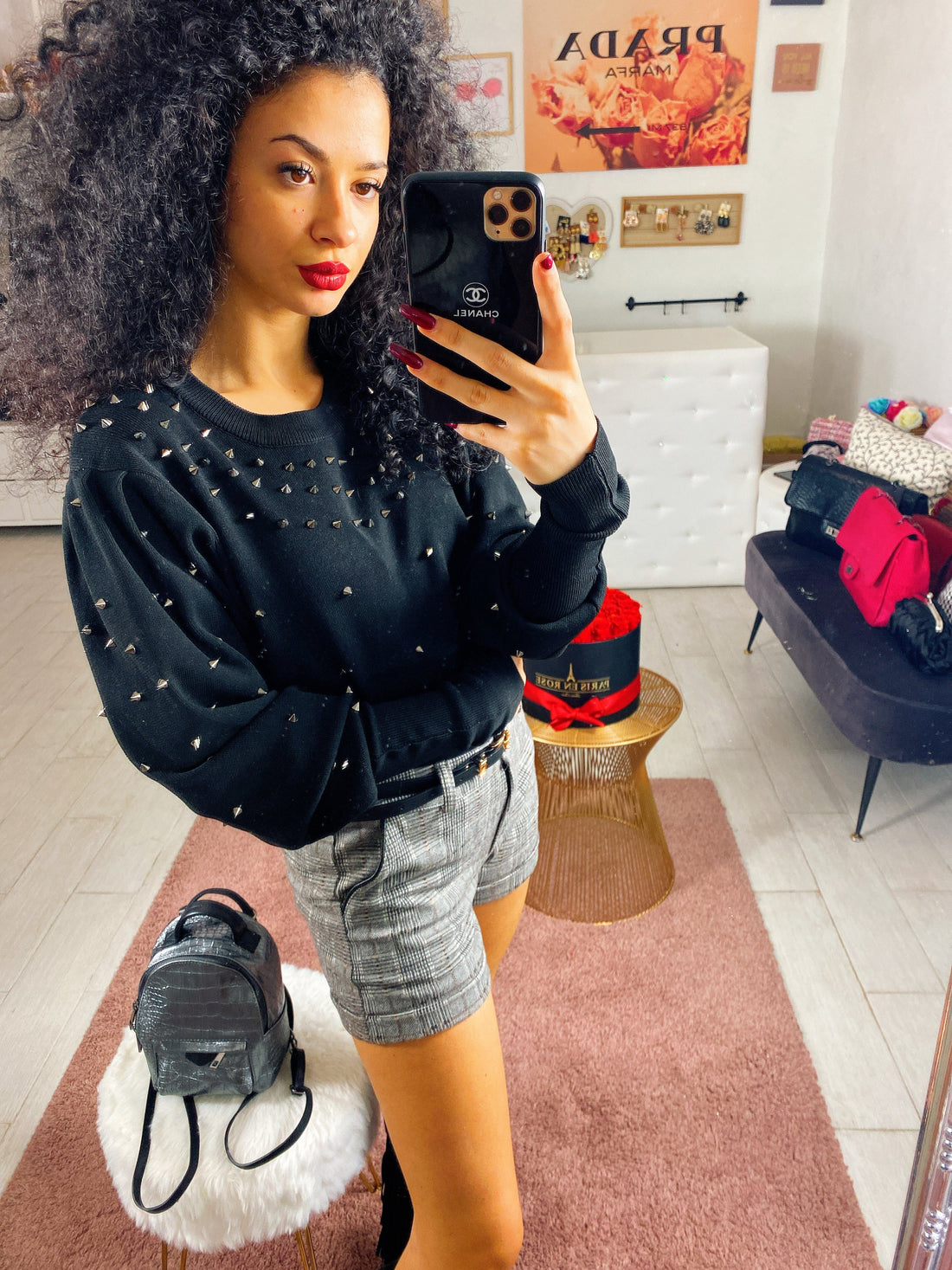 Maglioncino con borchie - R.a. Boutique 