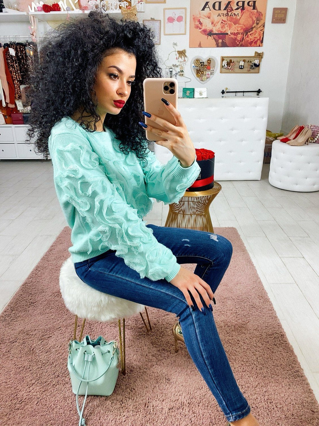 Maglioncino con onde - R.a. Boutique 