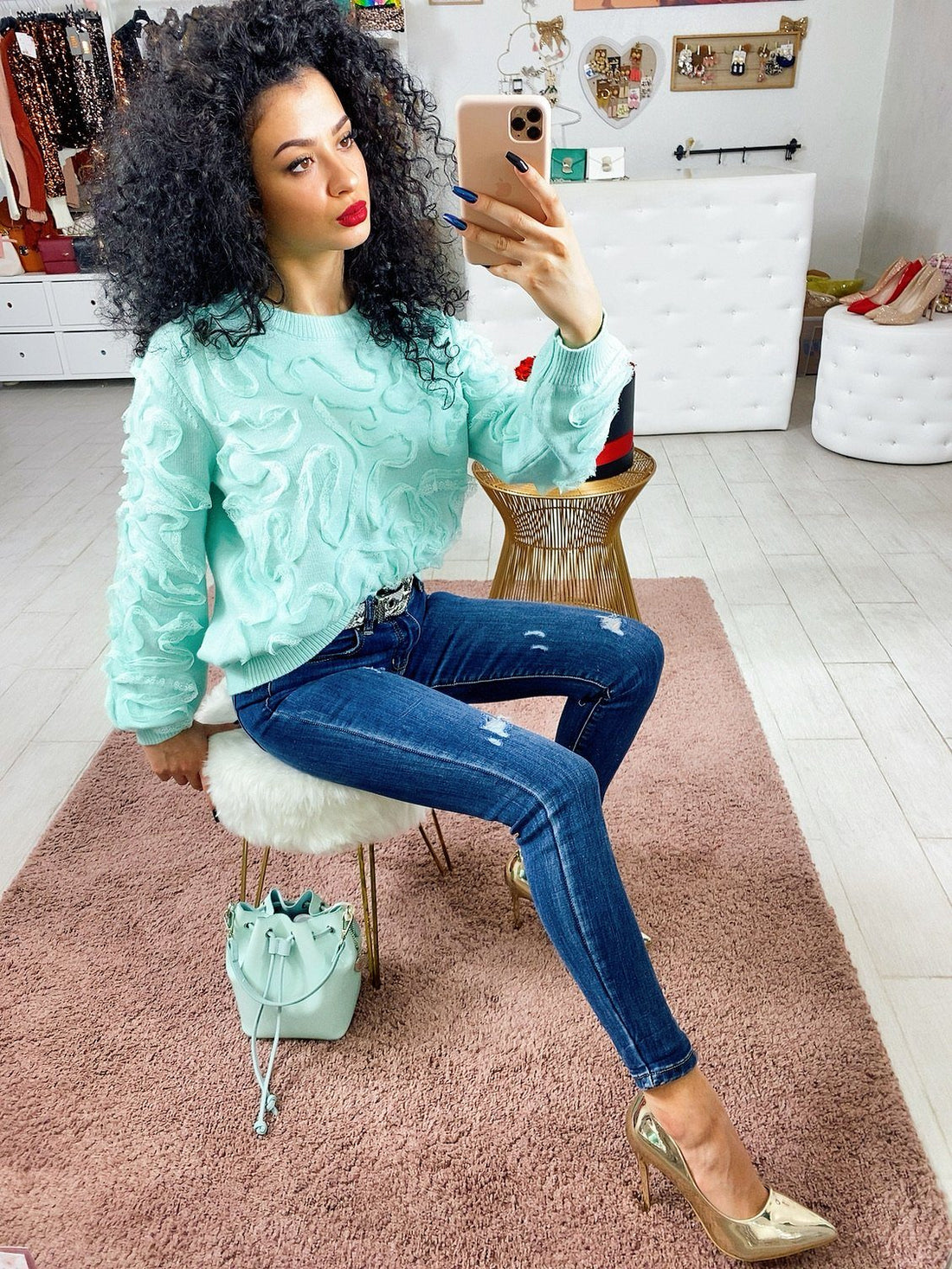 Maglioncino con onde - R.a. Boutique 