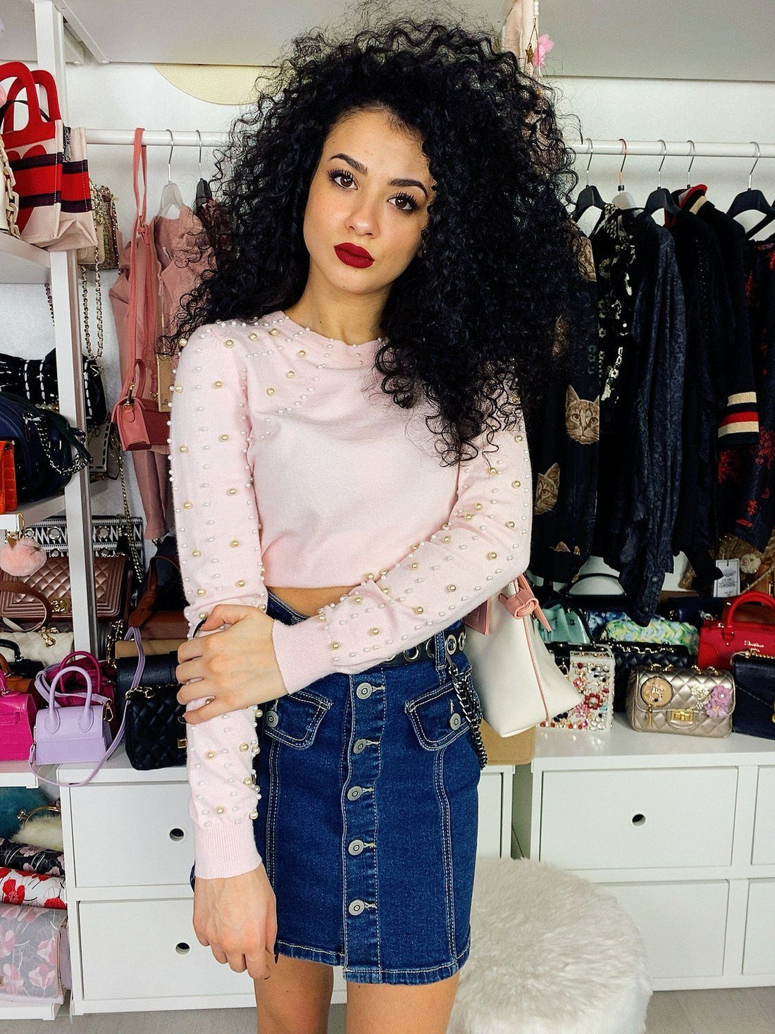 Maglioncino con perle - R.a. Boutique 