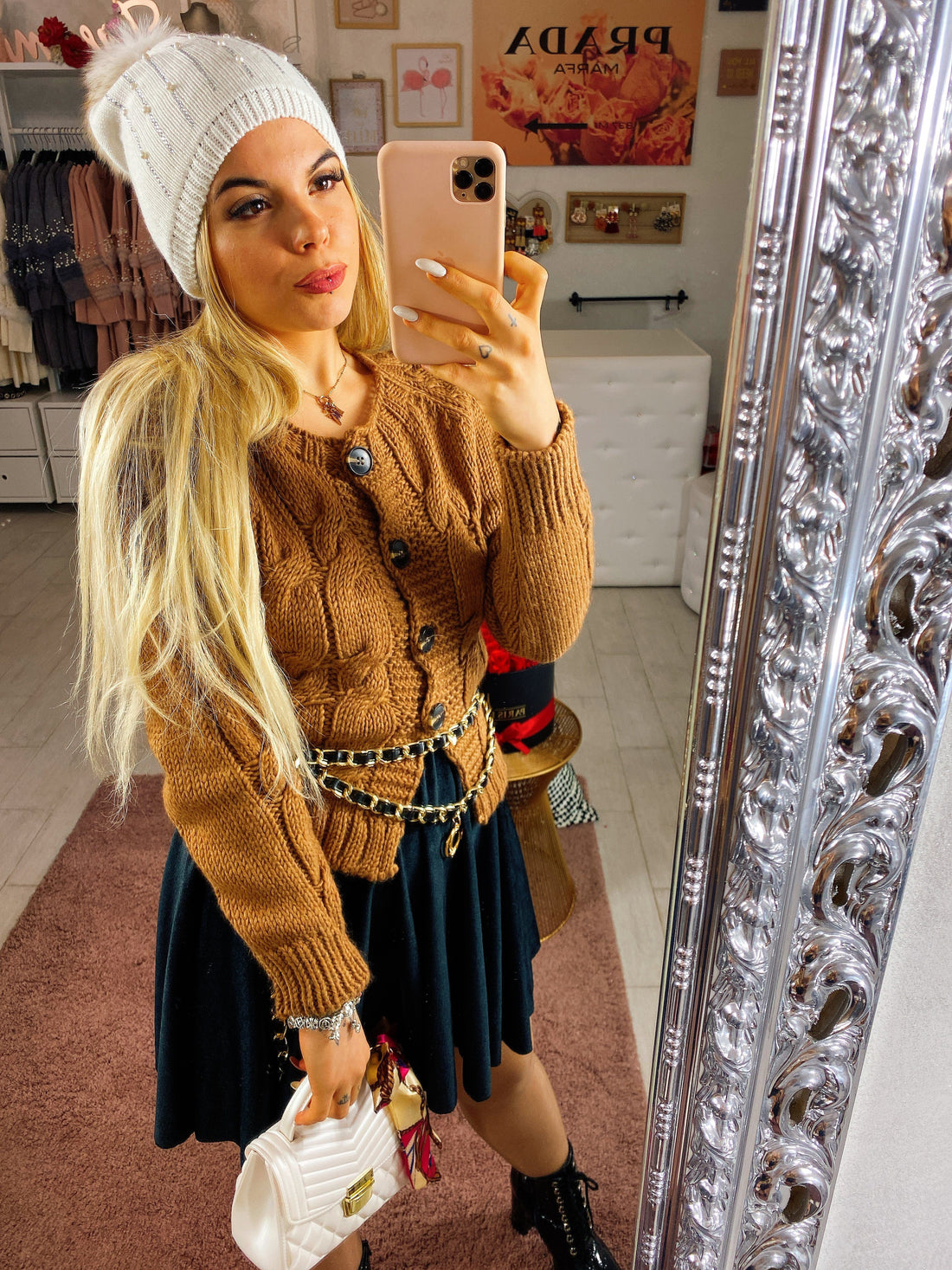 Maglioncino con trecce - R.a. Boutique 