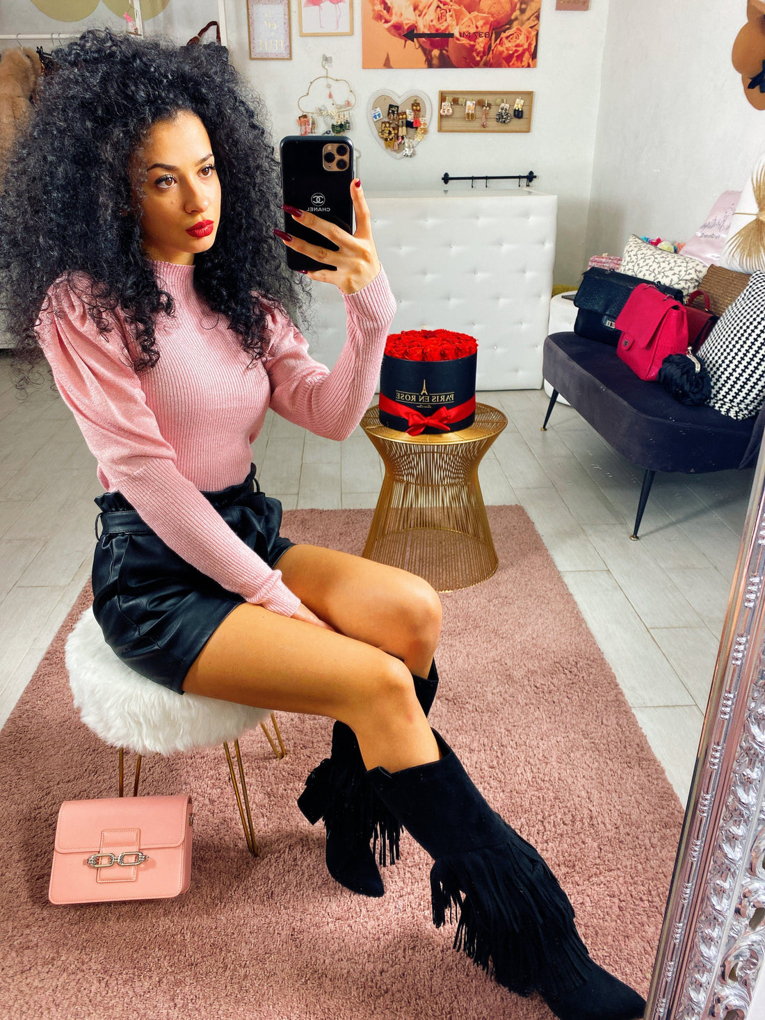 Maglioncino manica bombata - R.a. Boutique 