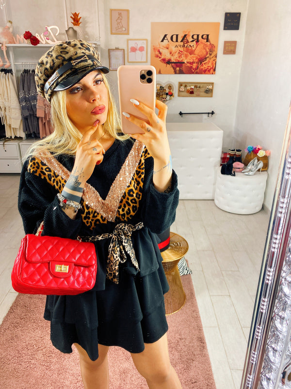Maglione con V maculata