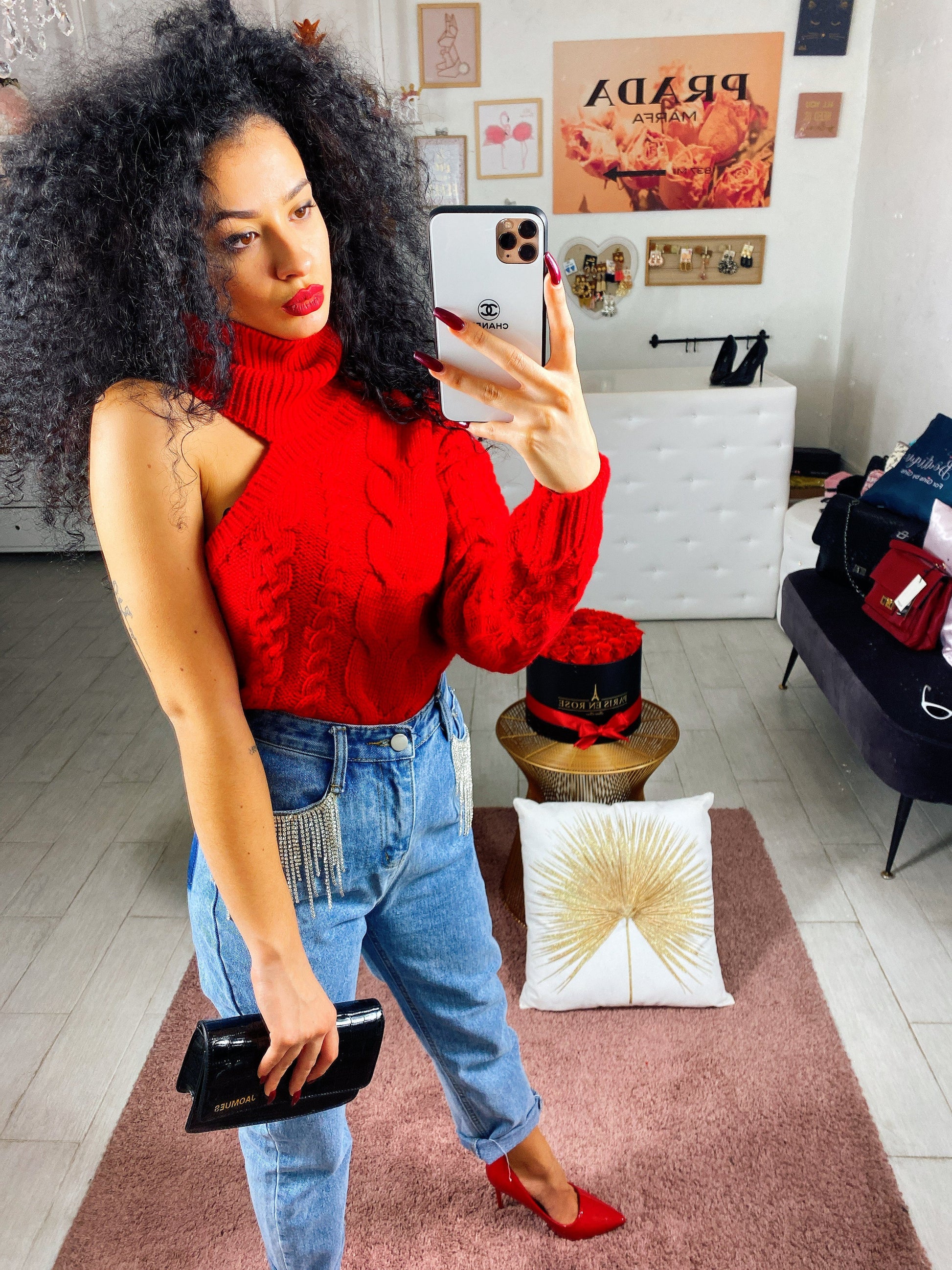 Maglione monospalla - Main Image