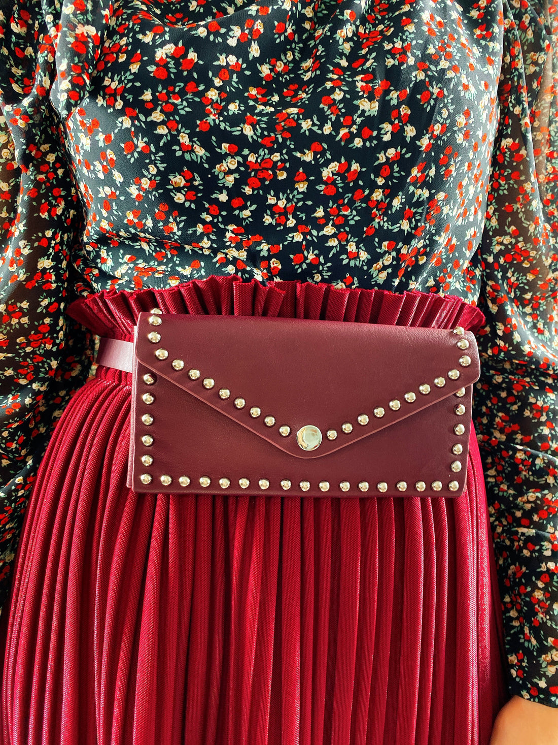 Marsupio con borchie - R.a. Boutique 