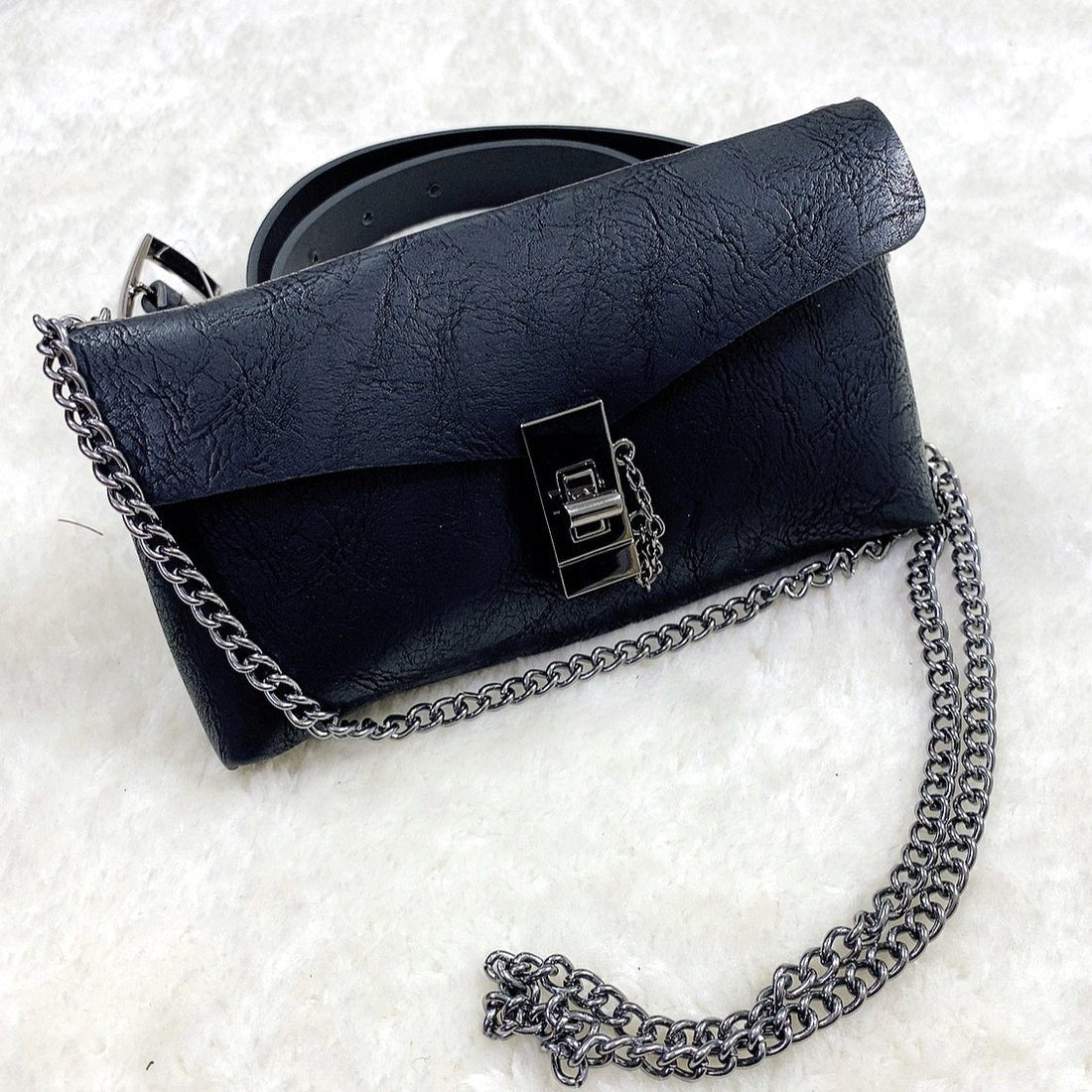 Marsupio o pochette nero - R.a. Boutique 