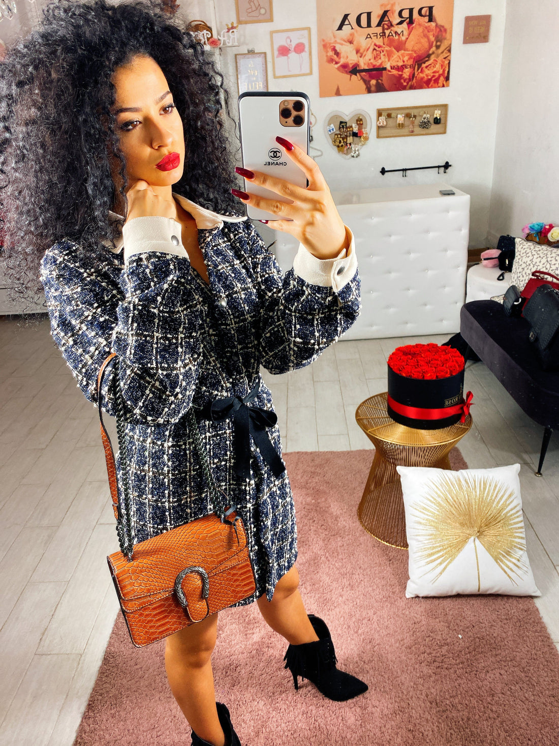 Maxi camicione in lana - R.a. Boutique 