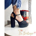 Open Toe Black - R.a. Boutique 