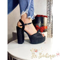 Open Toe Black - R.a. Boutique 