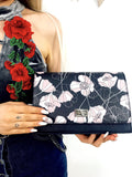 Pochette con fiori - R.a. Boutique 