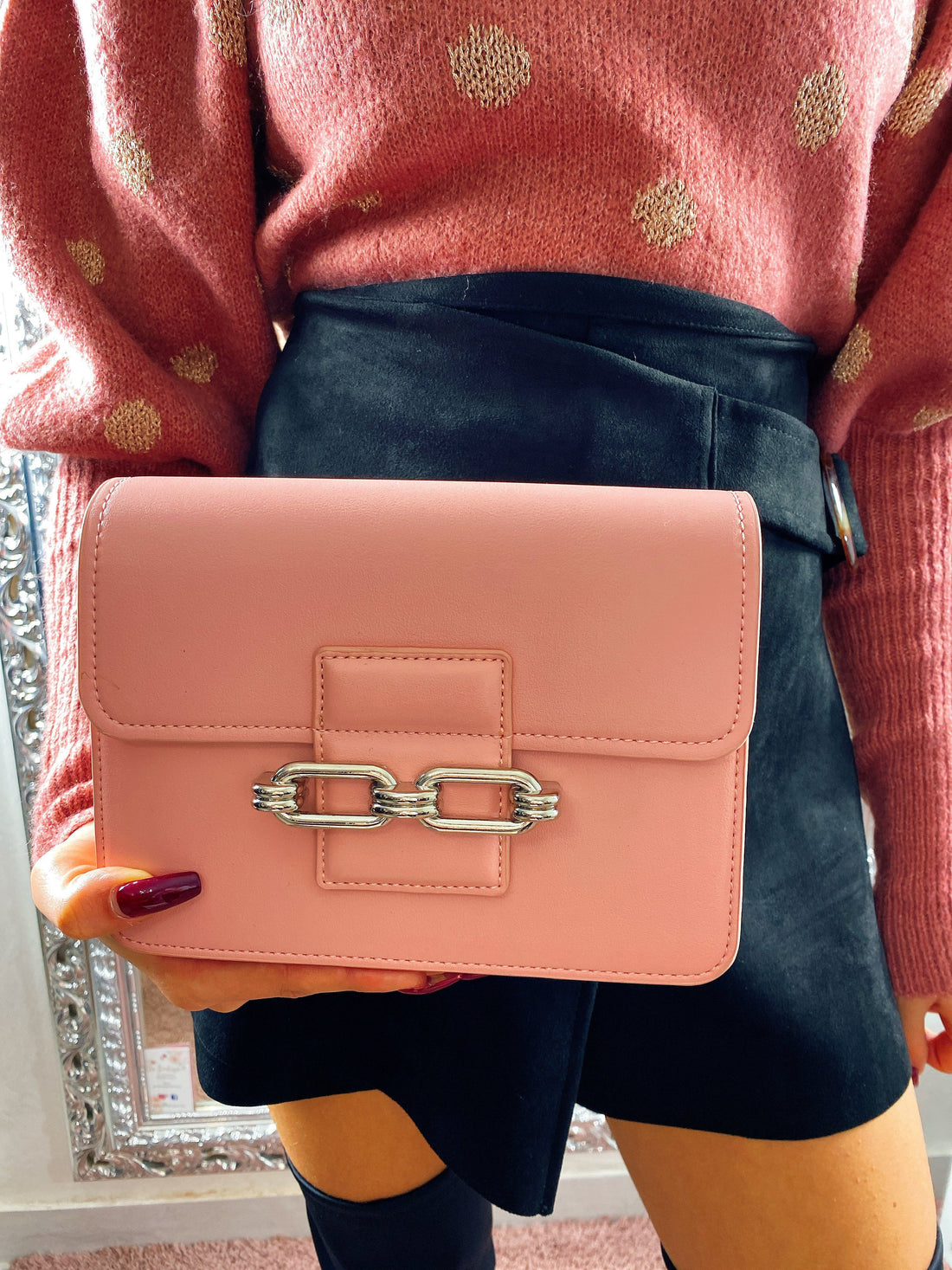 Pochette Rosa - R.a. Boutique 