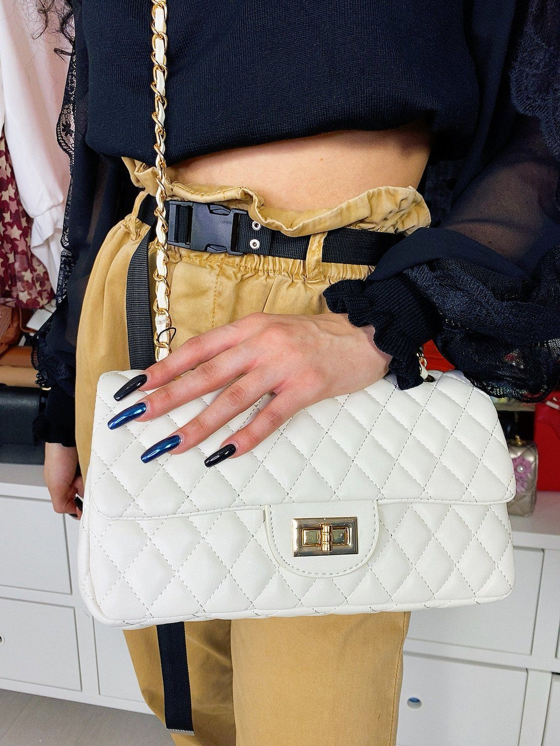 Pochette trapuntata - R.a. Boutique 