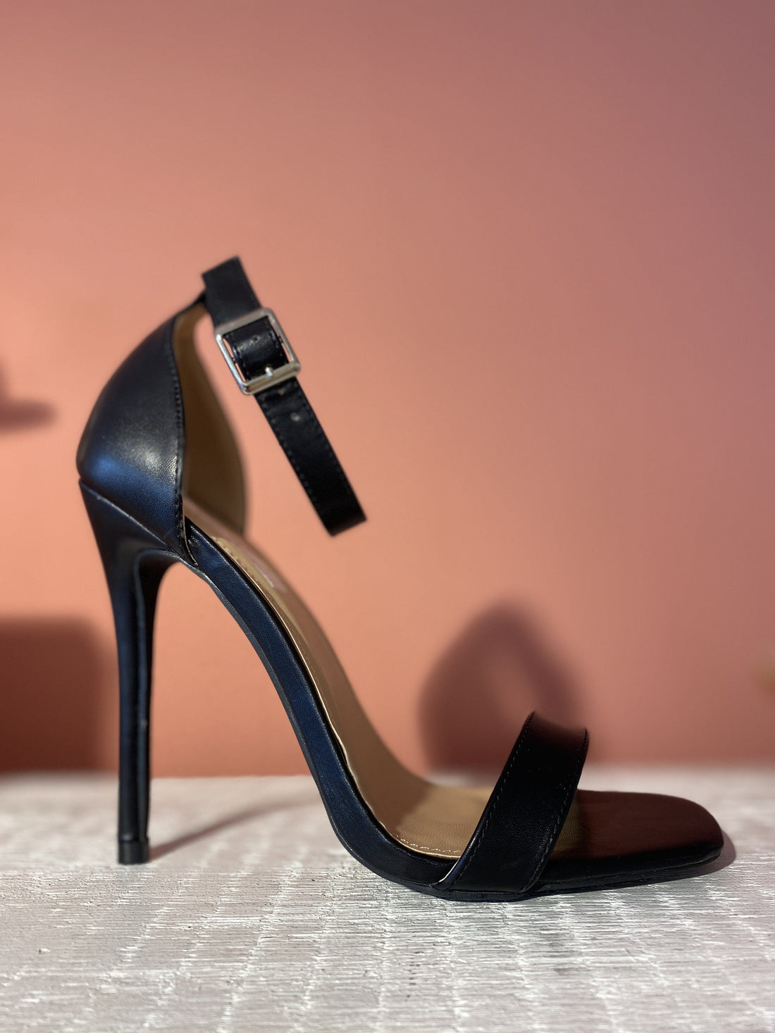 Sandali neri senza plateaux estivo - R.a. Boutique 