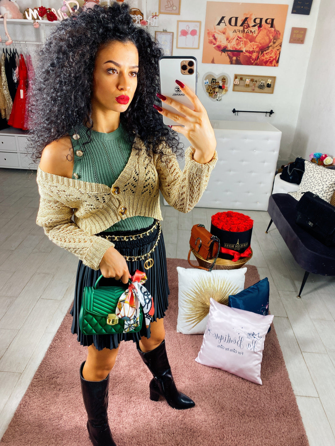 Scaldacuore in Lurex - R.a. Boutique 