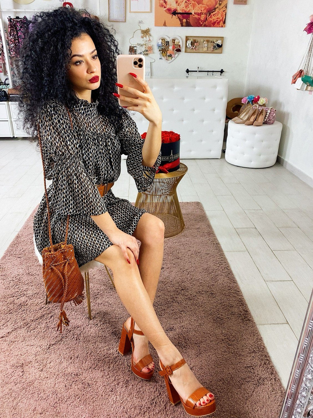 Secchiello a corda Camel - R.a. Boutique 