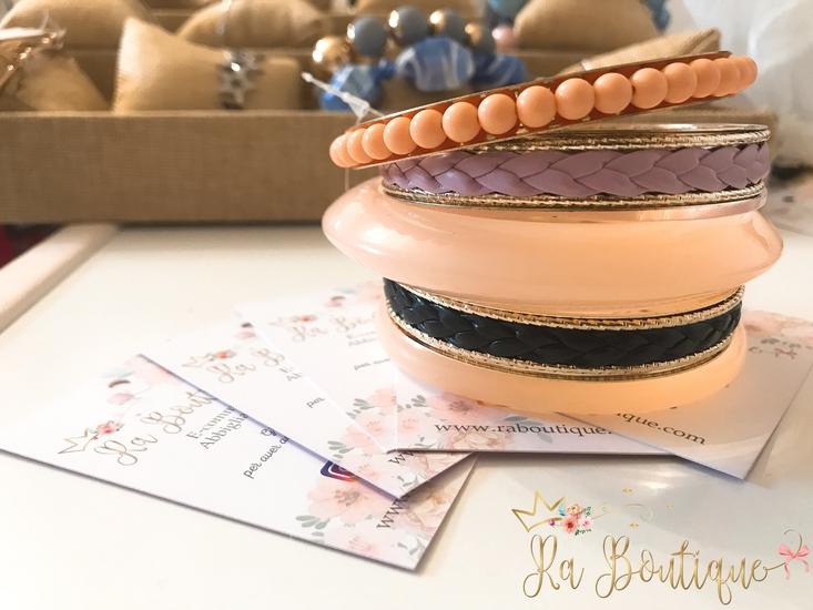 Set bracciali misti rosa - R.a. Boutique 