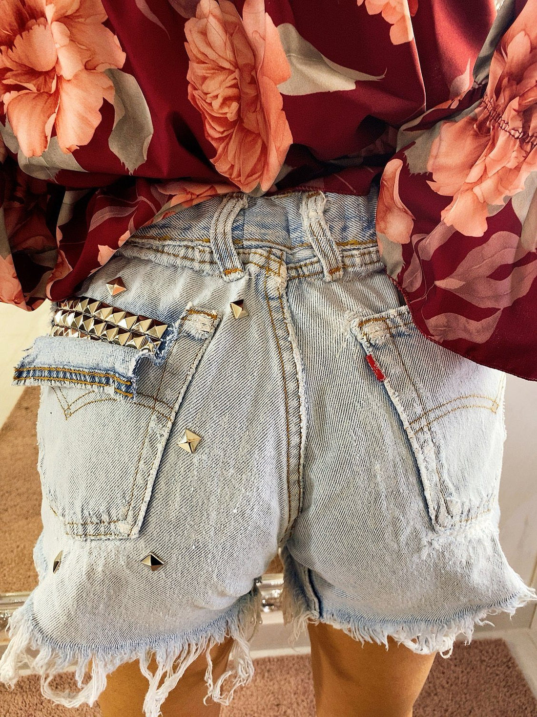 Short Levi’s vintage bagno chiaro - R.a. Boutique 