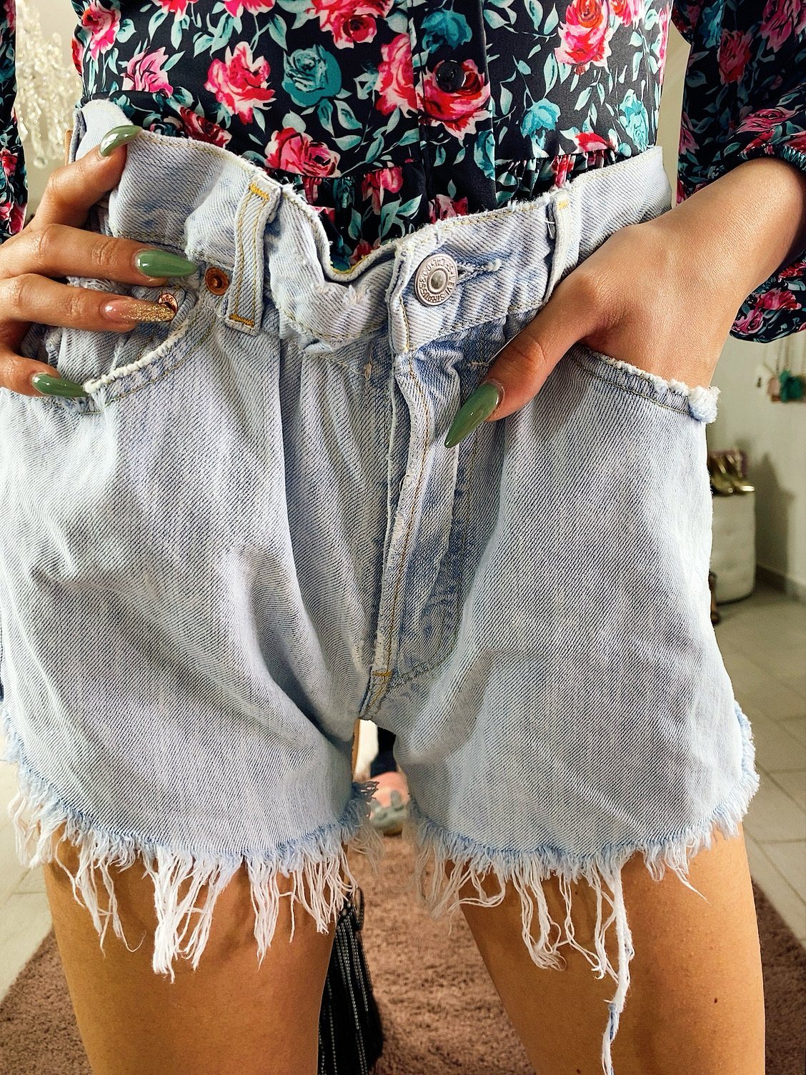 Short Levi’s vintage bagno chiaro - R.a. Boutique 