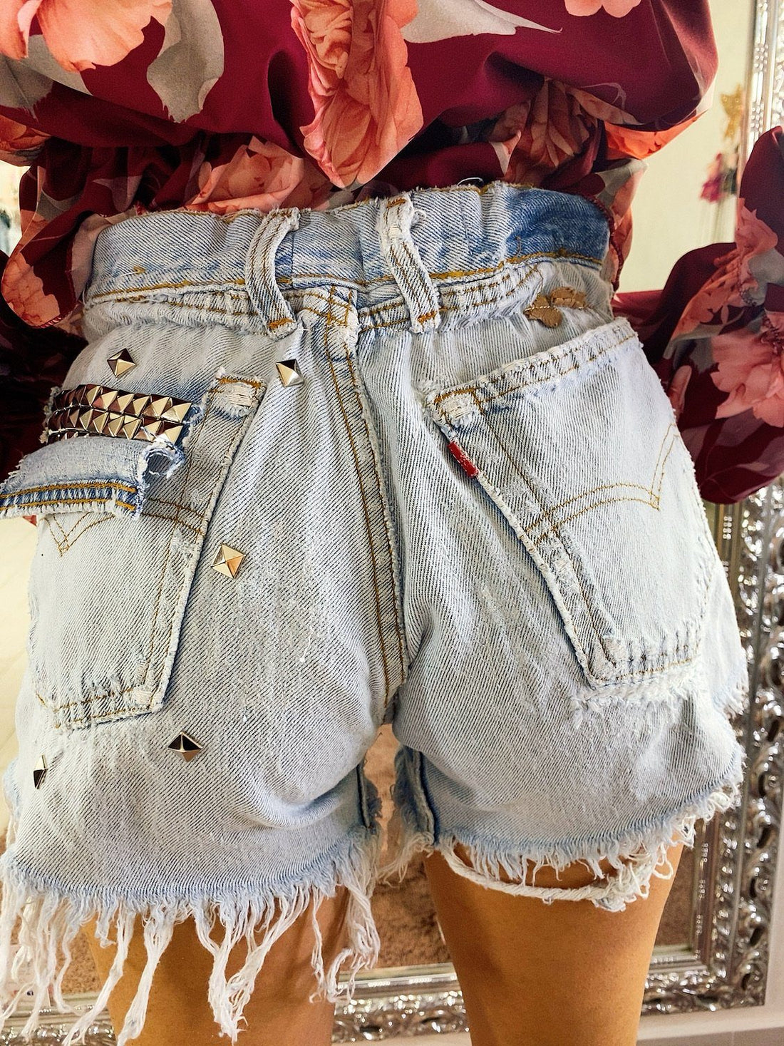 Short Levi’s vintage bagno chiaro - R.a. Boutique 