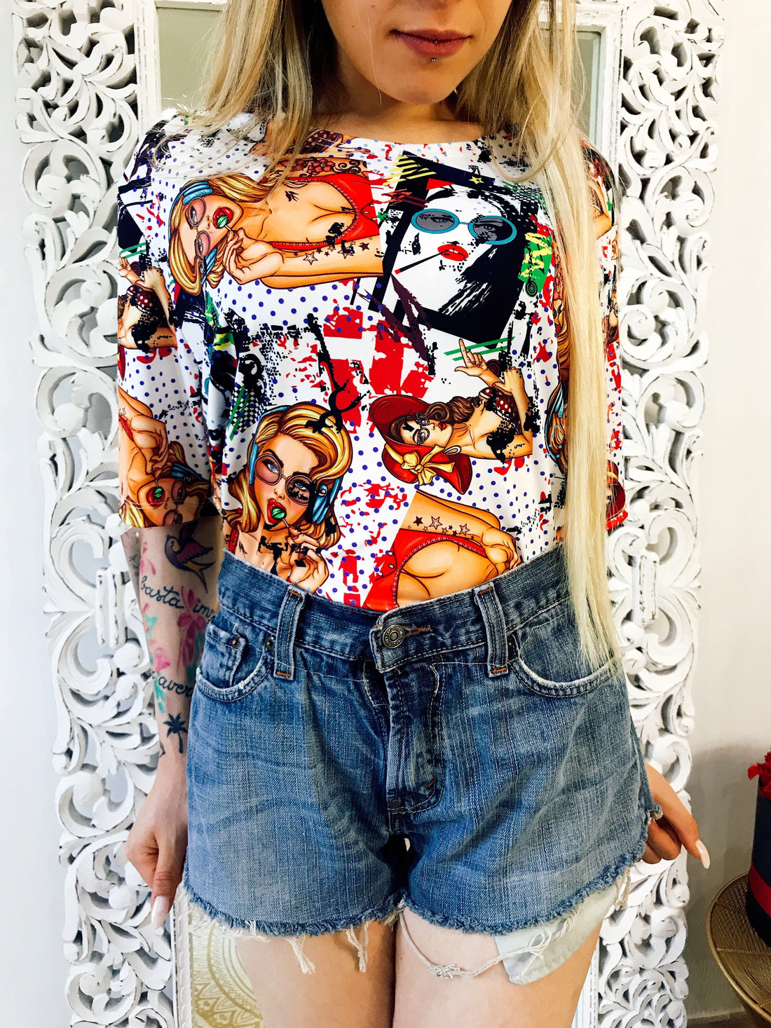 Short Levi’s vintage jeans scuro - R.a. Boutique 