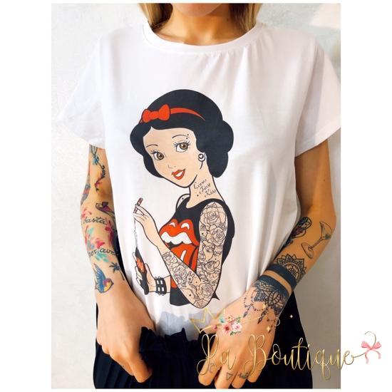 T-shirt Biancaneve - R.a. Boutique 