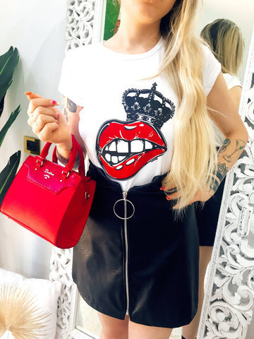 T-shirt kiss - R.a. Boutique 