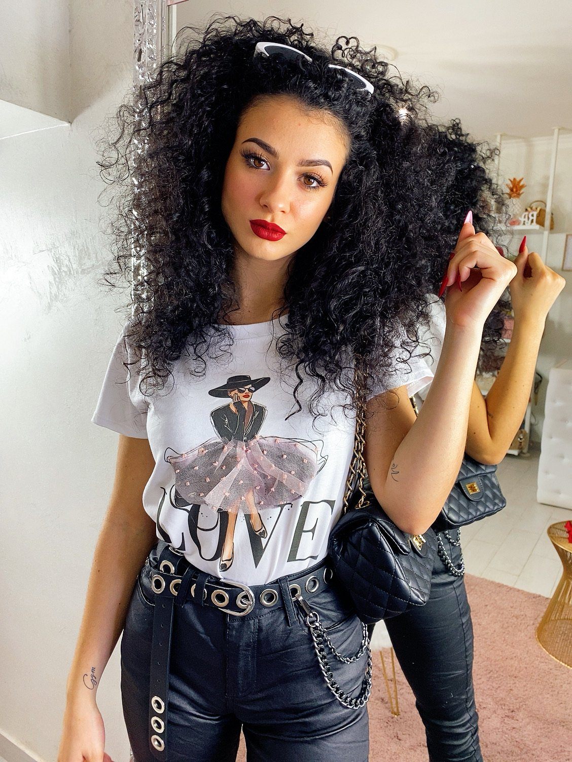 T-shirt Love - R.a. Boutique 