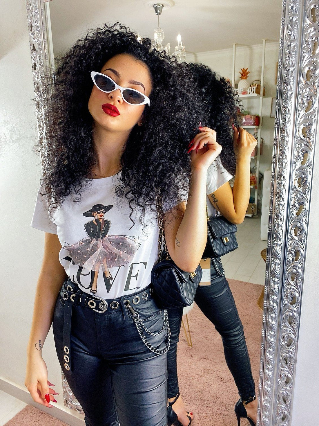 T-shirt Love - R.a. Boutique 