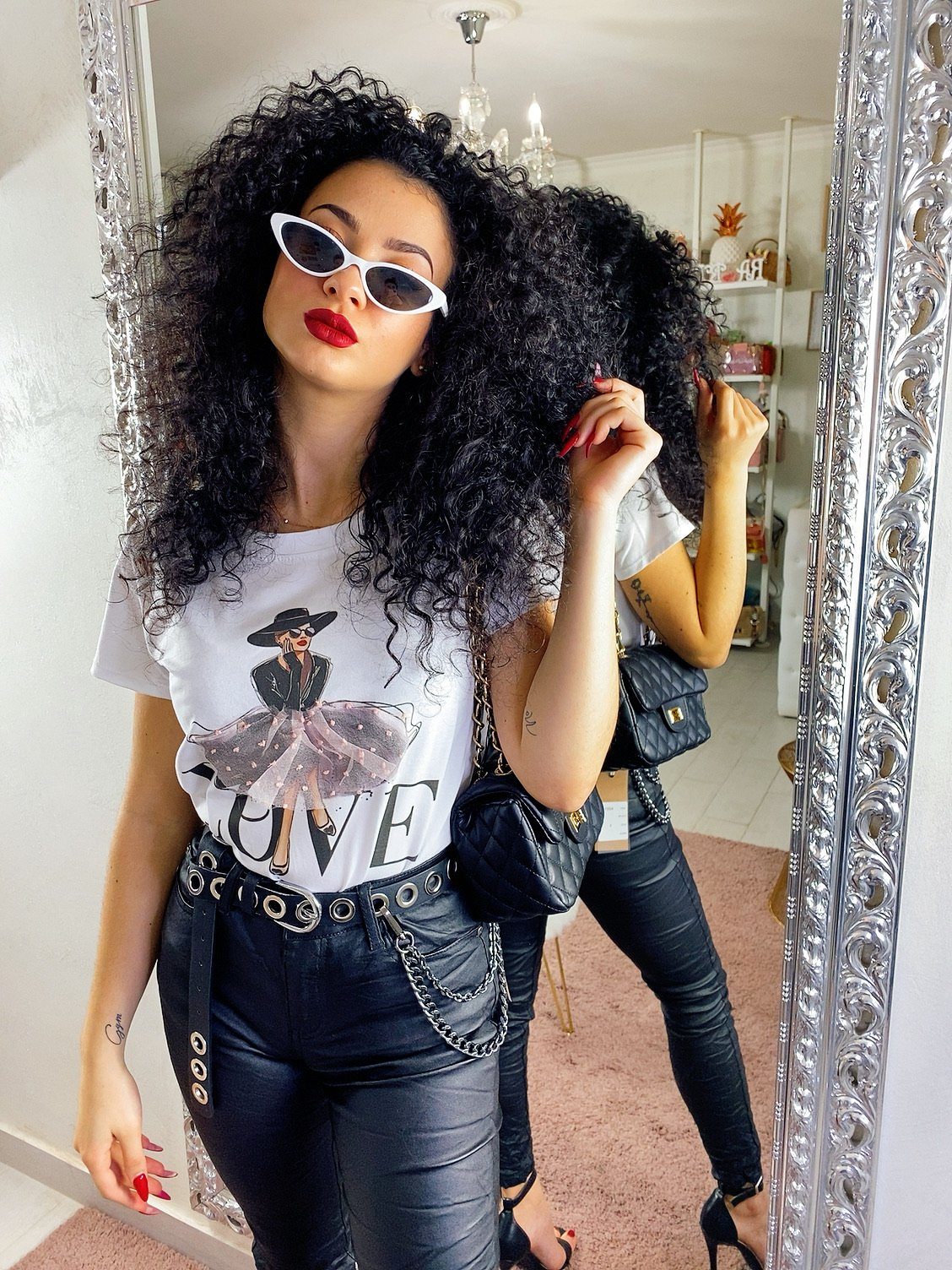 T-shirt Love - R.a. Boutique 