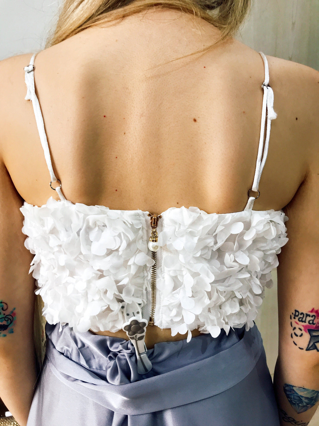 Top con fiori - R.a. Boutique 