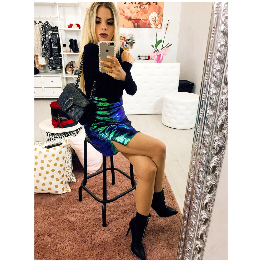 Tracolla Black - R.a. Boutique 