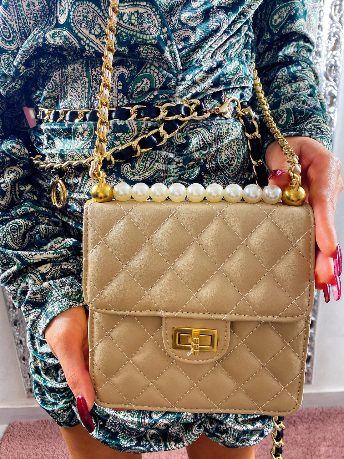 Tracolla con perle - R.a. Boutique 