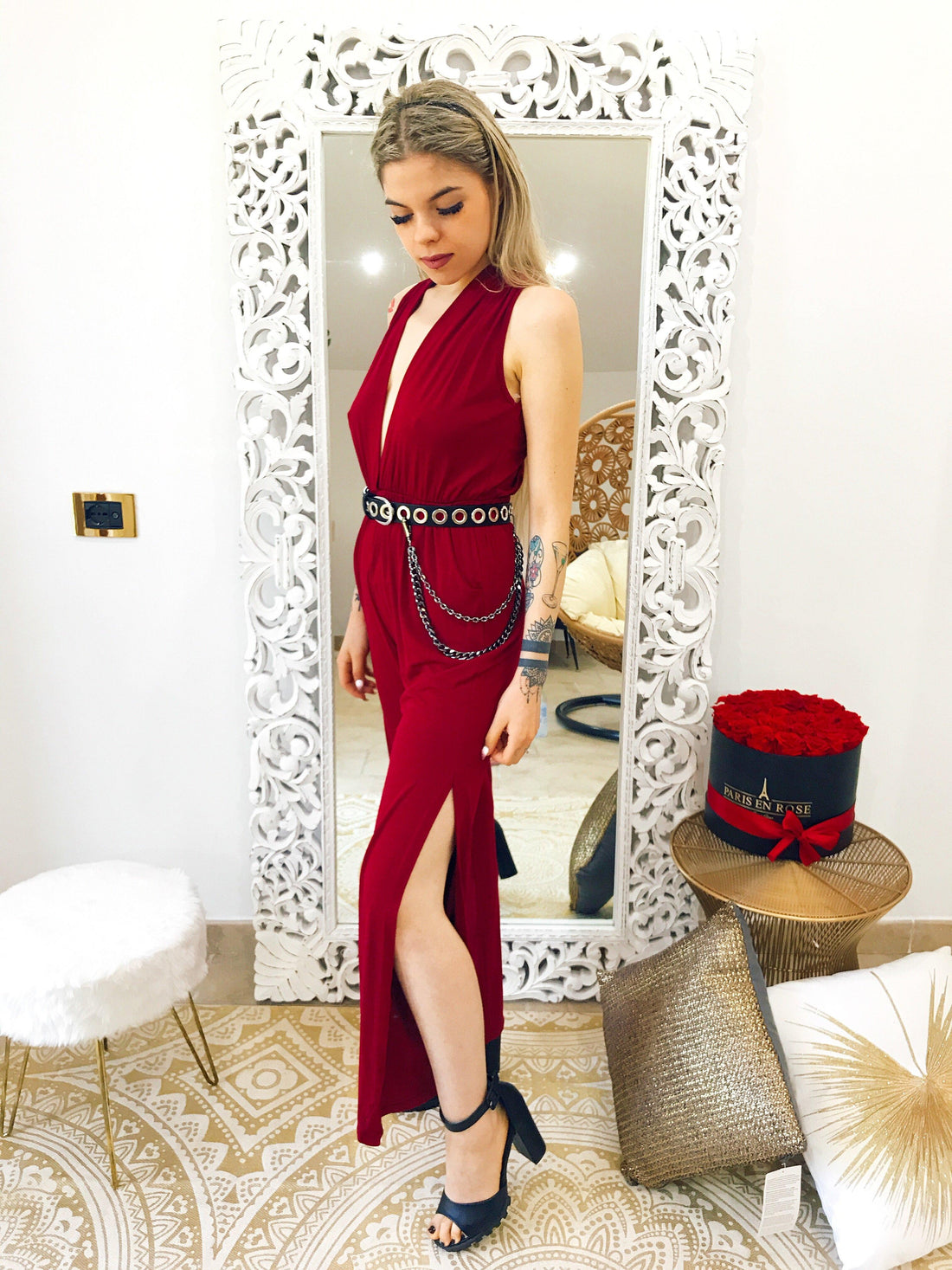 Tuta con spacchi - R.a. Boutique 