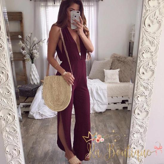 Tuta con spacchi - R.a. Boutique 