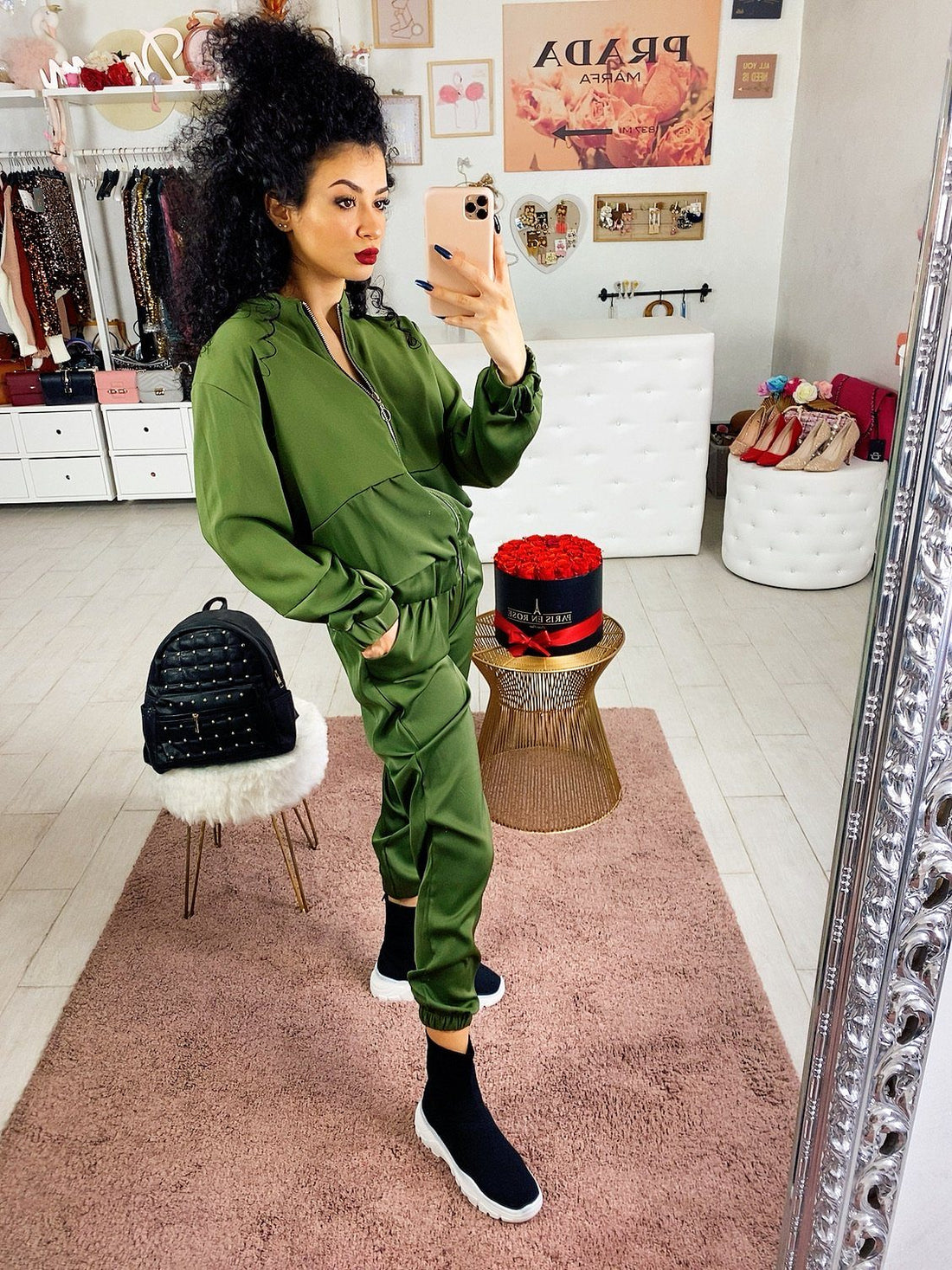 Tuta due pezzi con zip - R.a. Boutique 