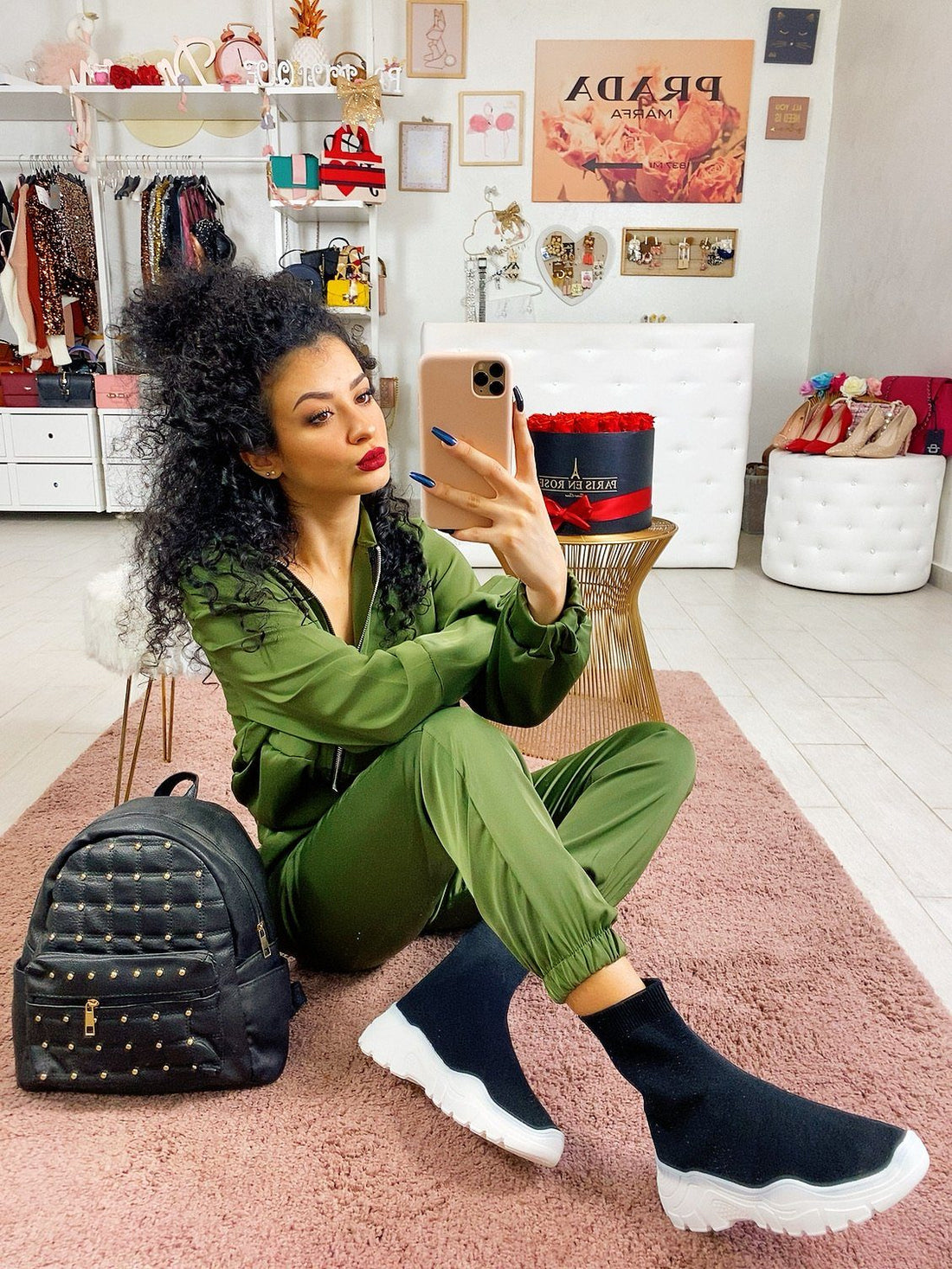 Tuta due pezzi con zip - R.a. Boutique 