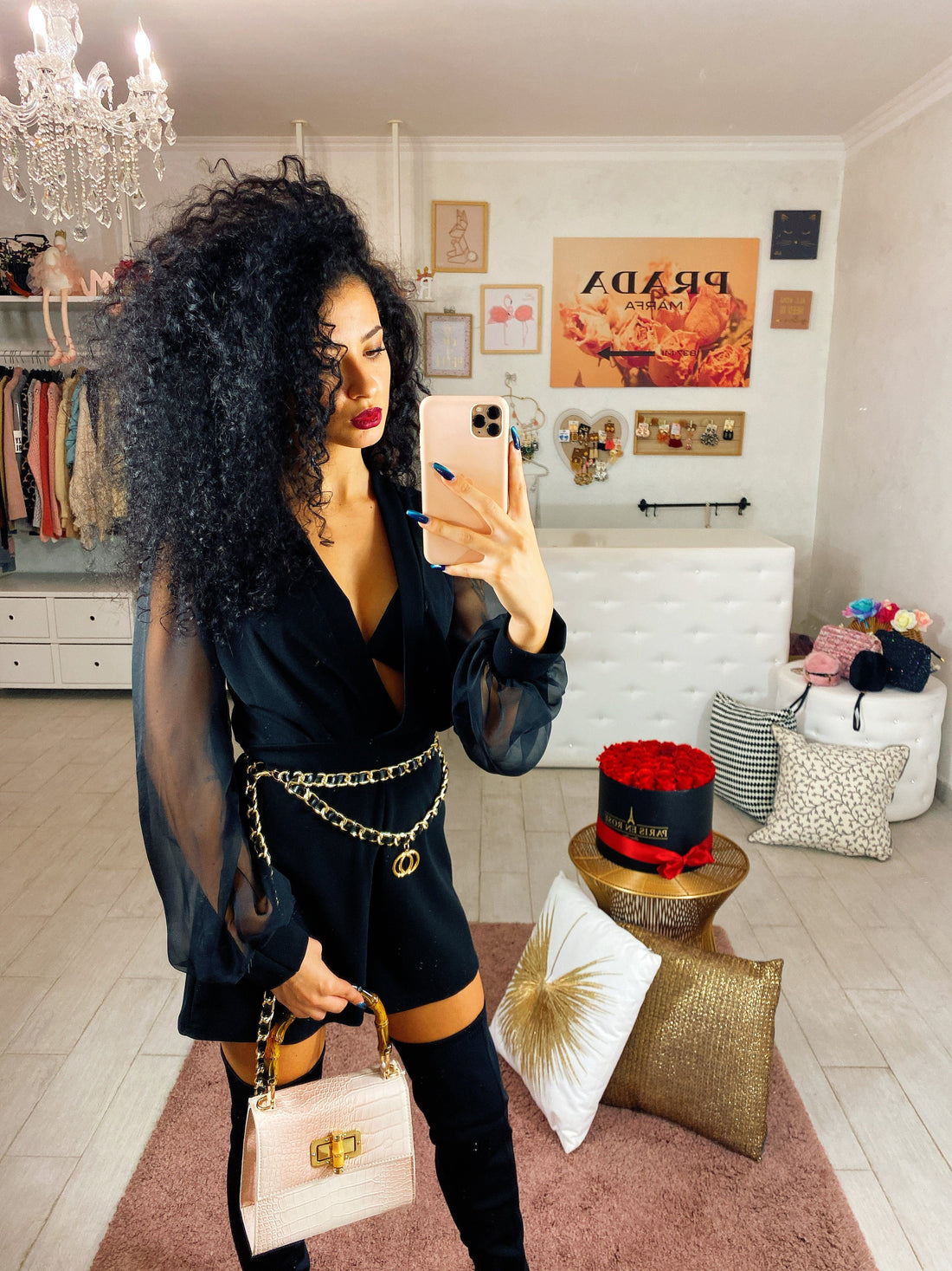 Tutina con maniche velate - R.a. Boutique 