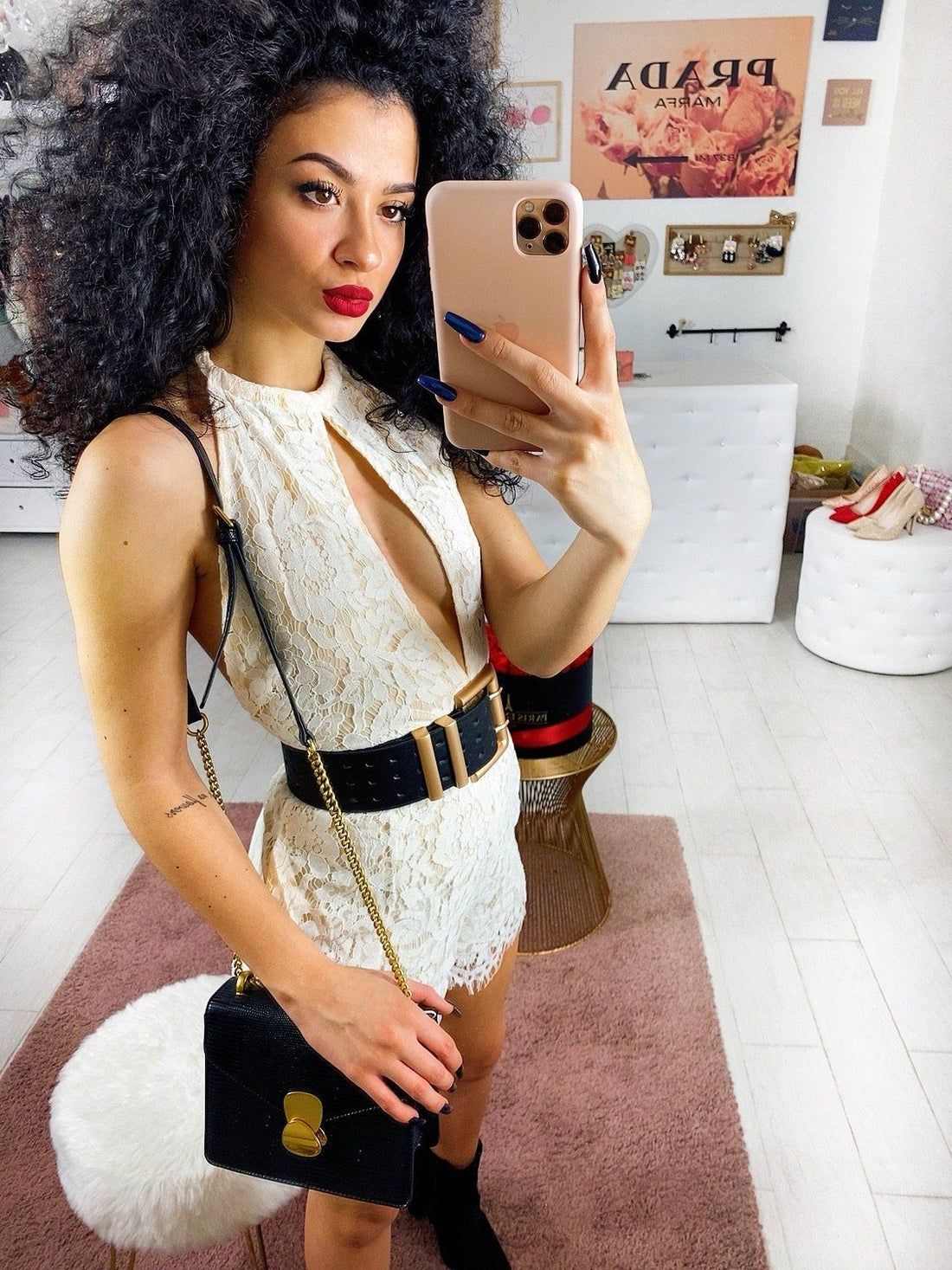 Tutina in pizzo - R.a. Boutique 