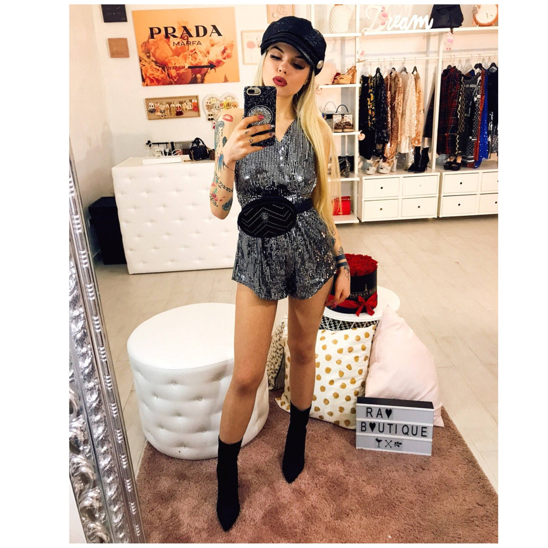 Tutina Silver Metal - R.a. Boutique 