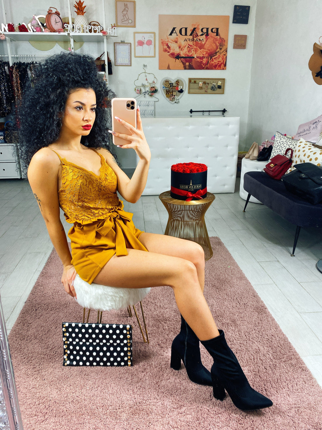 Tutina Stylist in pizzo - R.a. Boutique 